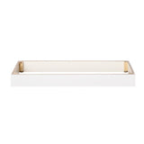 036 Plinth Full Dimensions H7 W70 D30 / 34.5 Painted white