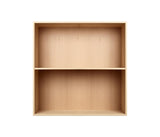002 Shelf Full Horizontal middle side Dimensions H70 W70 D21 / 30 / 34.5 Beech