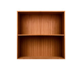 002 Reol Hel Vandret mellemside Mål H70 B70 D21 / 30 / 34,5 Mahogni