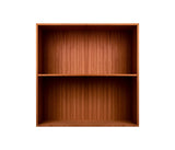 002 Reol Hel Vandret mellemside Mål H70 B70 D21 / 30 / 34,5 Mahogni