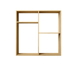 004 Reol Hel Room Divider Mål H70 B70 D34,5 Eg