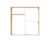 004 Shelf Whole Room Divider Dimensions H70 W70 D34.5 Ash