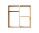 004 Bookcase Whole Room Divider Dimensions H70 W70 D34.5 Beech