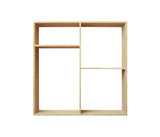 004 Shelf Whole Room Divider Dimensions H70 W70 D34.5 Bamboo