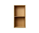 006 Bookcase Half Vertical Dimensions H70 W35 D21 / 30 / 34.5 Bamboo