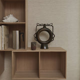 006 Reol Halv Lodret Mål H70 B35 D21 / 30 / 34,5 Eg