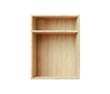 009 Bookcase Bedside vertical with shelf Dimensions H47 W35 D30 / 34.5 Bamboo