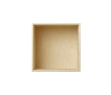 010 Bookcase Quarter Dimensions H35 W35 D21 / 30 / 34.5 Birch veneer