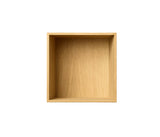 010 Bookcase Quarter Size H35 W35 D21 / 30 / 34.5 Oak