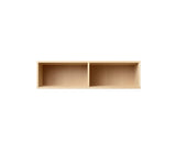 011 Bookcase Half Hallway with intermediate side Dimensions H18 W70 D21 / 30 Beech
