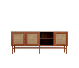 112 Bookcase Model TV bookcase Dimensions H55 W140 D34.5 Mahogany