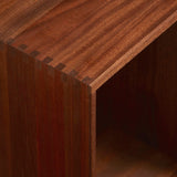 030 Shelf Entire behind door Dimensions H1.2 W67 D21 / 30 / 34.5 Mahogany