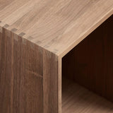 004 Shelf Whole Room Divider Dimensions H70 W70 D34.5 Walnut