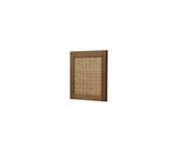 018 Door Rattan Small Size H33 B33 D1.2 Walnut