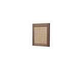 018 Door Rattan Small Size H33 B33 D1.2 Walnut