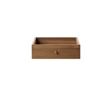 024 Drawer Small Dimensions H10 W33 D30 / 34.5 Walnut