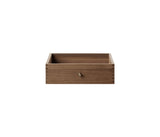 024 Drawer Small Dimensions H10 W33 D30 / 34.5 Walnut
