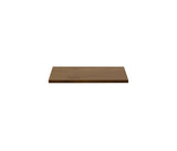 029 Shelf Half behind door Dimensions H1.2 W33 D21 / 30 / 34.5 Walnut