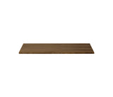 028 Shelf Full Dimensions H1.2 W67 D21 / 30 / 34.5 Walnut