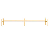 034 Frame Dobbelt Mål H20 B138 D25 Birkefiner