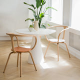 052 Stol Cocoon Spisebord stol Oak Mål H80 B60 D52