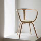 052 Stol Cocoon Spisebord stol Oak Mål H80 B60 D52