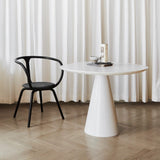 053 Stol Cocoon Spisebord stol Black stained Mål H80 B60 D52