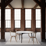 133 Bord Riverstone Mål H74 B145 D145 Røget Eg