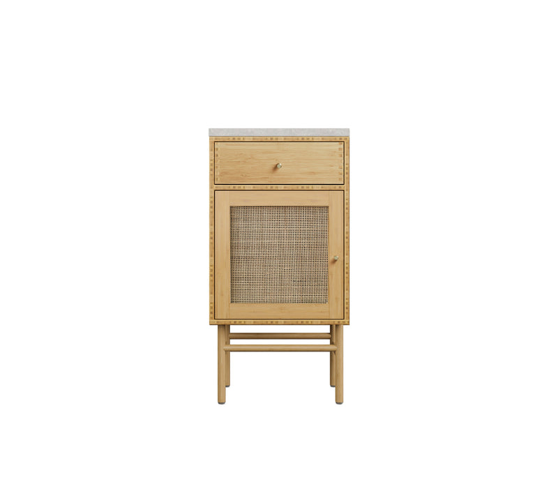 093 Bookcase Model Bedside table Dimensions H65 W35 D30 Bamboo