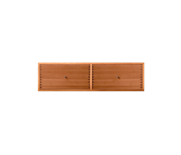 097 Bookcase Model Hallway w. Drawers Dimensions H18 W70 D30 Mahogany