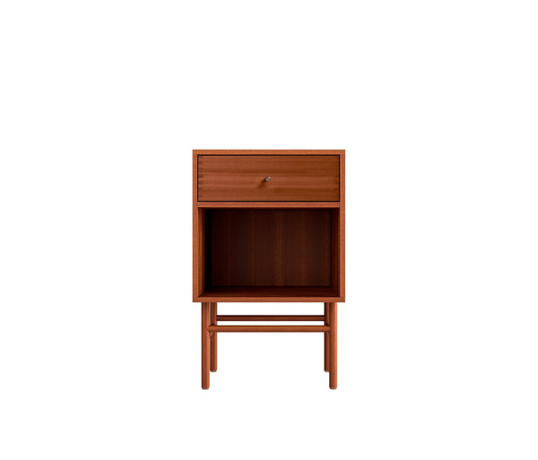 105 Bookcase Model Cocoon Side Table Dimensions H55 W35 D34.5 Mahogany