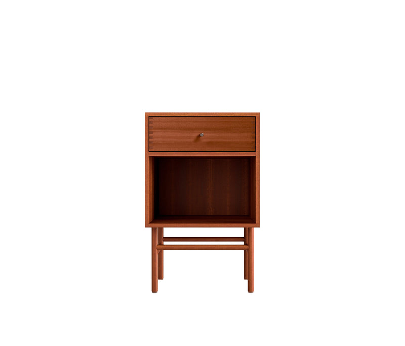 105 Bookcase Model Cocoon Side table Dimensions H55 W35 D34.5 Mahogany