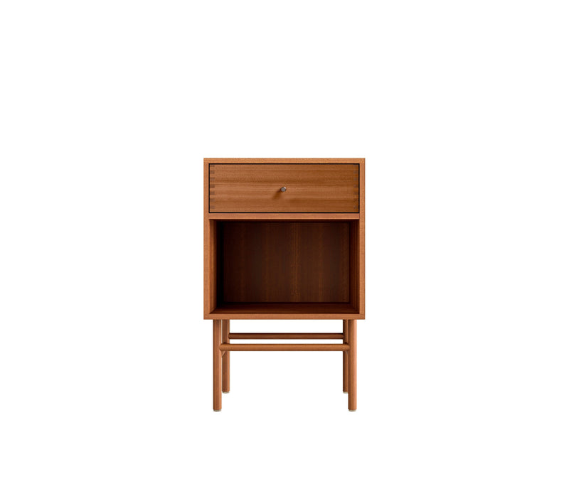 Bookcase Cocoon Side table Mahogany