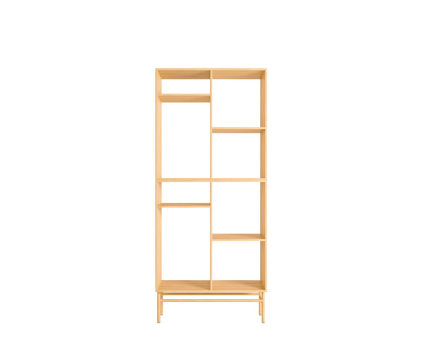 107 Reol Model Room Divider 1x2H Mål H160 B70 D34,5 Ask