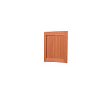 016 Door Classic Small Dimensions H33 W33 D1.2 Mahogany