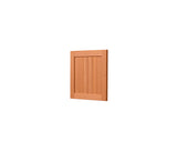 016 Door Classic Small Dimensions H33 W33 D1.2 Mahogany