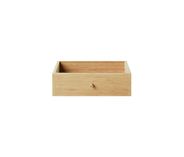 024 Drawer Small Dimensions H10 W33 D30 / 34.5 Bamboo
