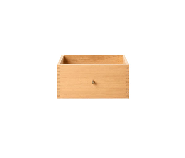 025 Drawer Large Dimensions H16 W33 D30 / 34.5 Beech