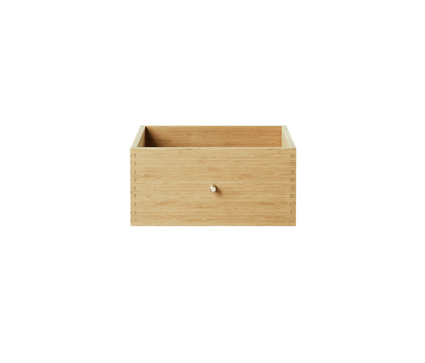 025 Drawer Large Dimensions H16 W33 D30 / 34.5 Bamboo