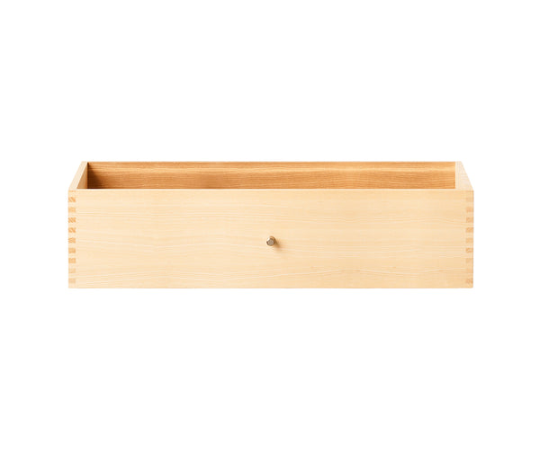 026 Drawer Wide Dimensions H16 W67 D30 / 34.5 Ash