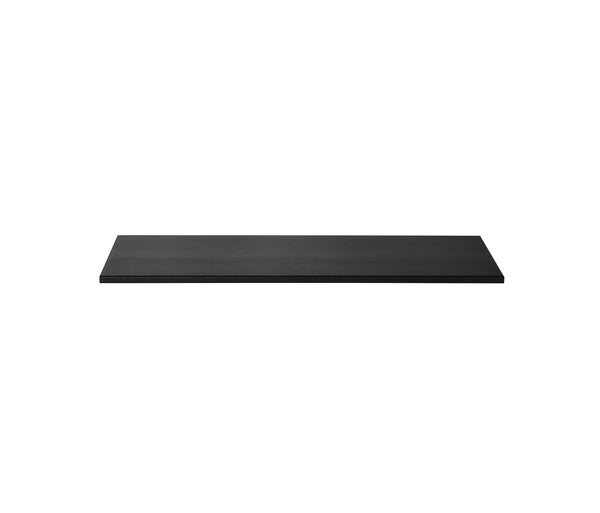 028 Shelf whole Size H1.2 B67 D21 / 30 / 34.5 Ash Black Stained