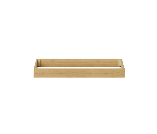 036 Plinth whole Dimensions H7 W70 D30 / 34.5 Bamboo